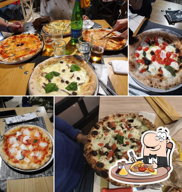 Scegli tra le svariate varianti di pizza