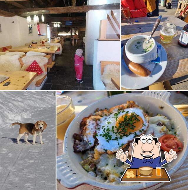 Zuppa di vongole al Munggä Hütte Elm