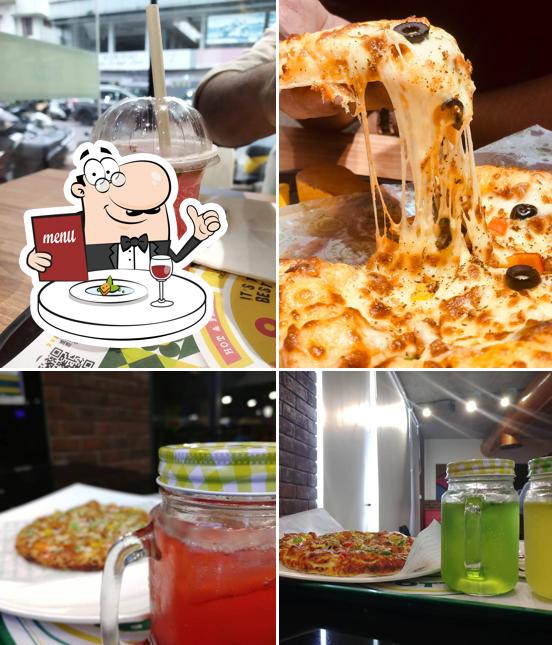 Food at Pizza Ricotta Thalassery