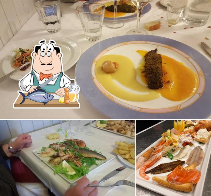 Salmone grigliato al Ristorante Alla Fattoria