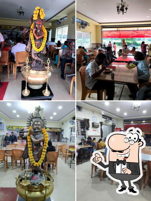 The interior of Urs Road Dosa Point