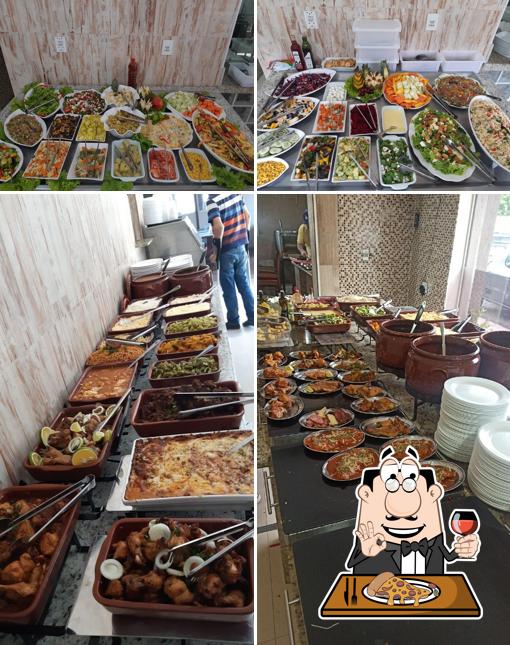 Consiga pizza no Restaurante Sabor na Brasa - Centro