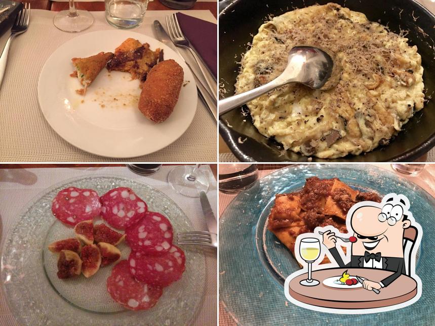 Cibo al Club culinario toscano da Osvaldo