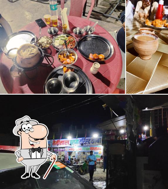 Enjoy the view at the outside area of Nainital Purana Tourist Dhaba