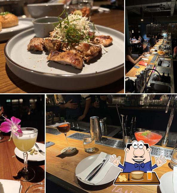 Food at Bar Spirit Forward