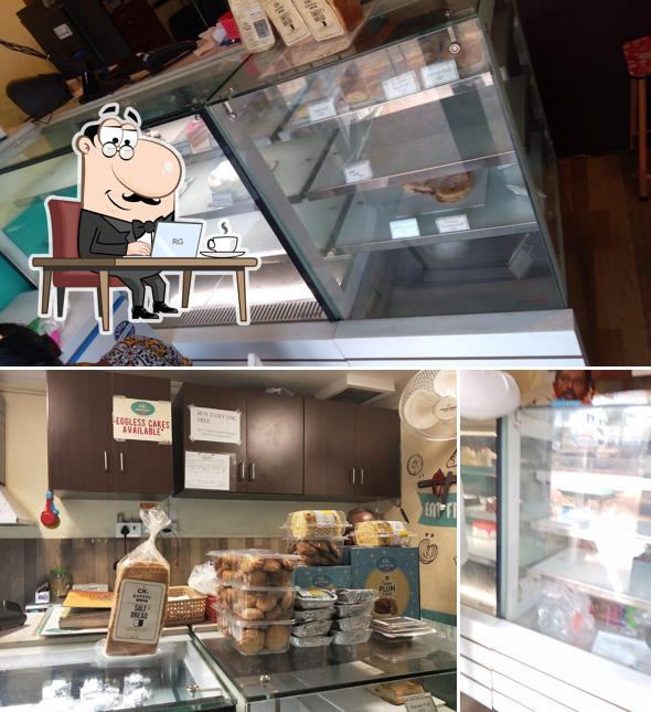 The interior of Csk Bakery