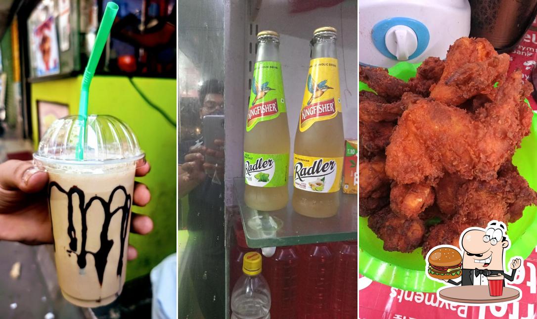 Try out a burger at DROOLS CAFE