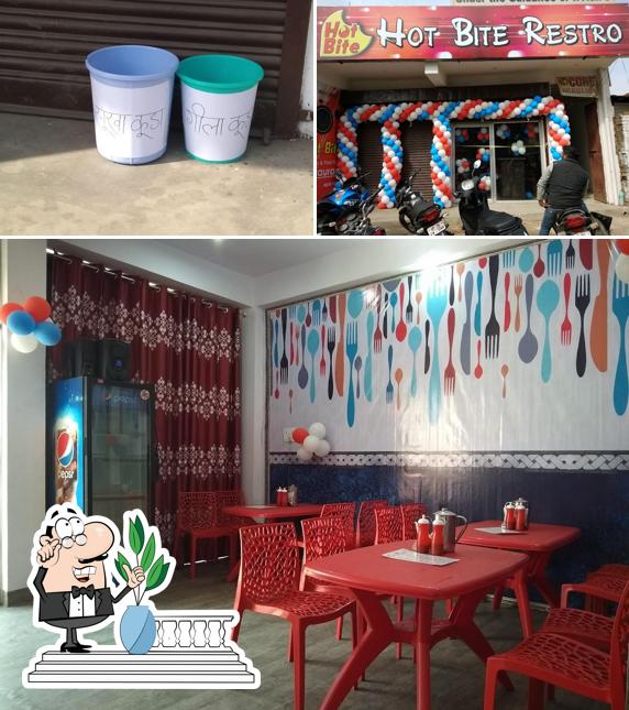 The exterior of Hot Bite Restro