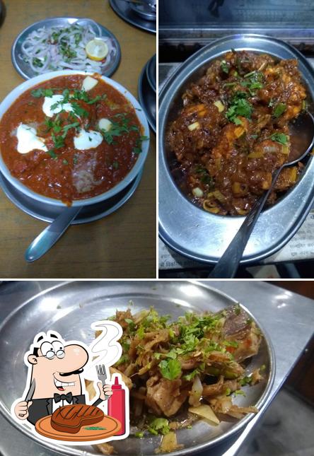 Get meat meals at Midway restaurant