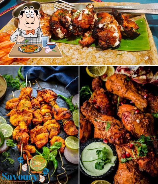 Chicken wings at SAVOURY