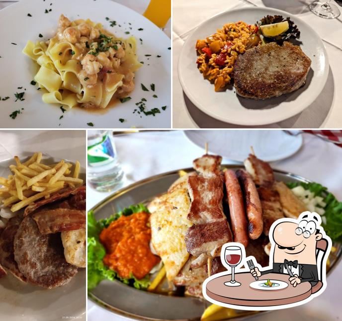 Spezzatino di maiale al Restaurant & Apartments Galeb