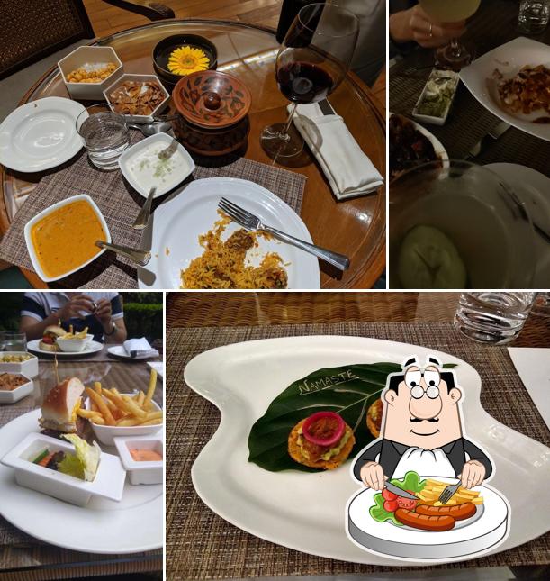 Food at The Polo Club