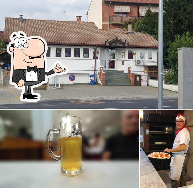 Gli interni di La Baita