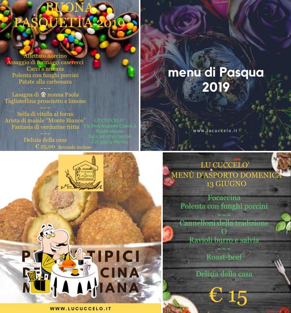 Platti al Lu Cuccelò Pizzeria