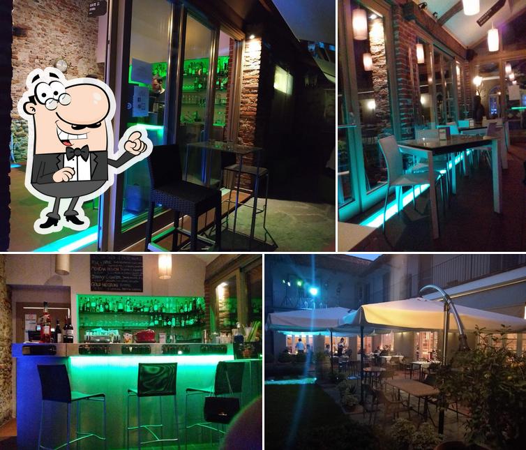 Gli interni di Limonaia Lounge Bistrot