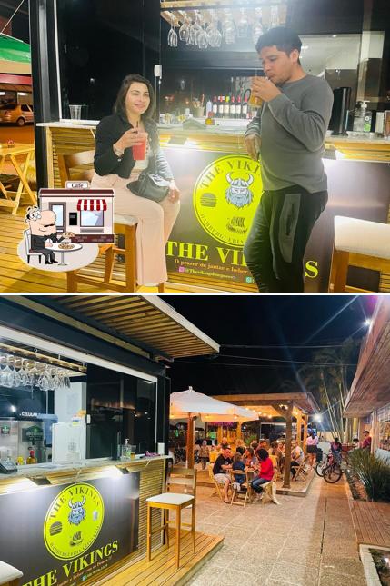 O exterior do HAMBURGUERIA ARTESANAL CANASVIEIRAS THEVIKINGS BURGUERS