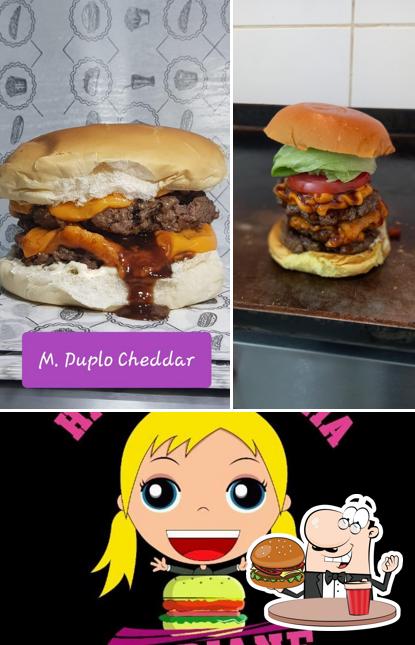 Delicie-se com um hambúrguer no Hamburgueria Mariane