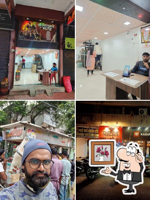 The interior of Patil Chat Bhandar