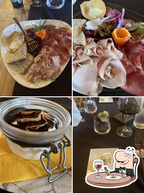 Cibo al Trattoria dei Borghi