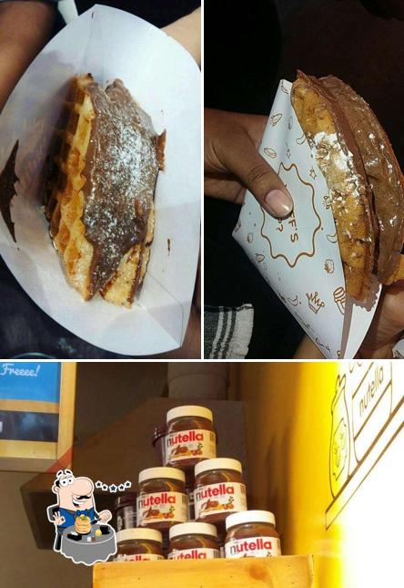 Food at The Belgian Waffle Co