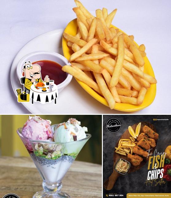 Food at Kalanthans Cafe