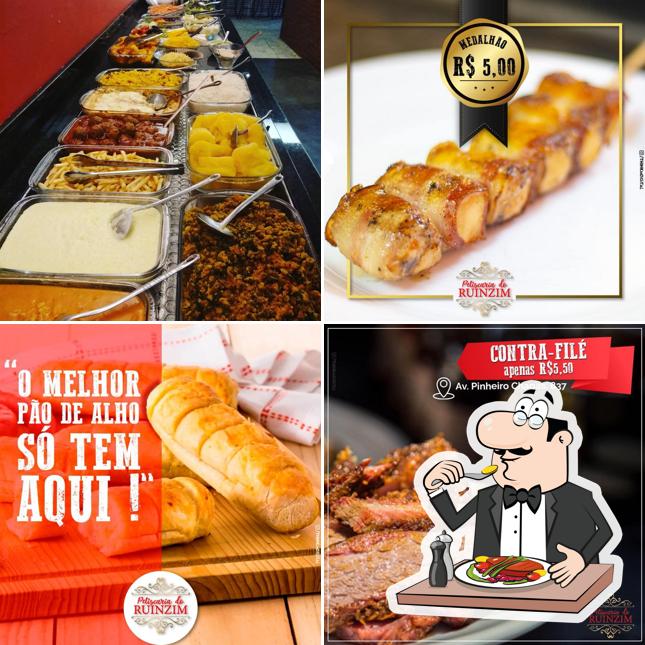 Platos en Petiscaria do Ruinzim