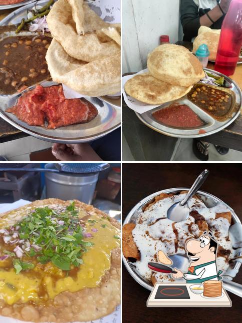 Pancakes at Agra Chat Bhandar