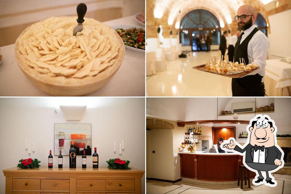 Guarda la immagine che raffigura la interni e cibo di Aia Nova Ricevimenti