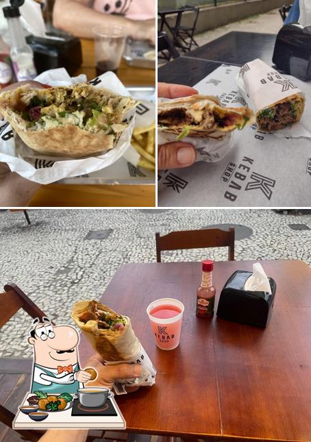 Falafels em Kebab Shop