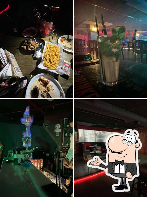 The interior of Nine O Nine