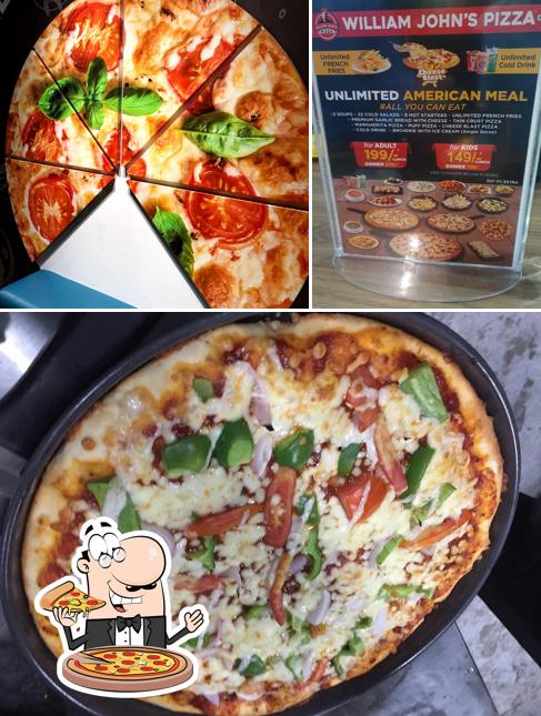 Try out different variants of pizza