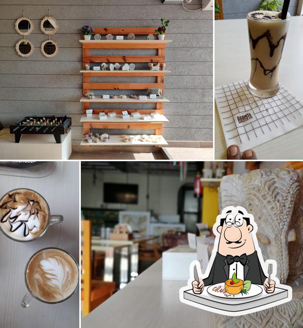 Chocolate mousse at Cafe Shalom