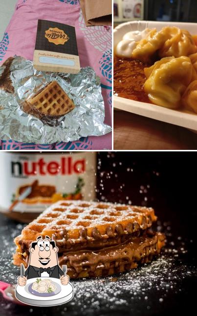 Dumplings at Waffle Express