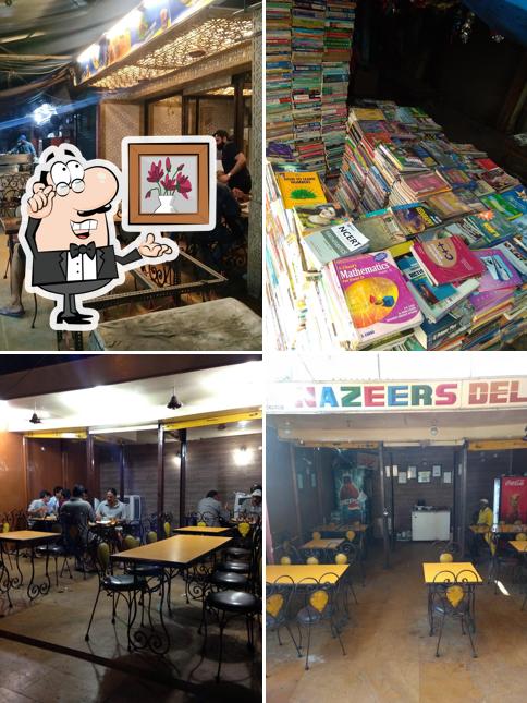 The interior of Nazeers Delicacies