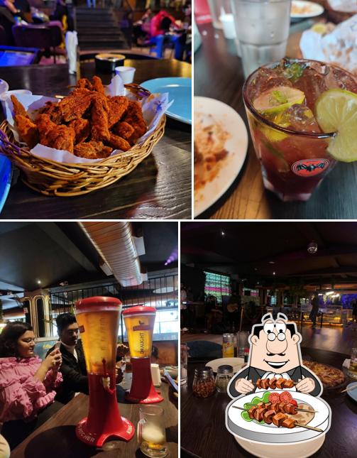 Food at Plan B x Hangover XL Koramangala