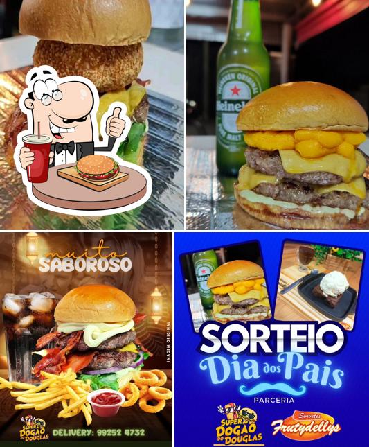 Hambúrguer em Dogão do Douglas