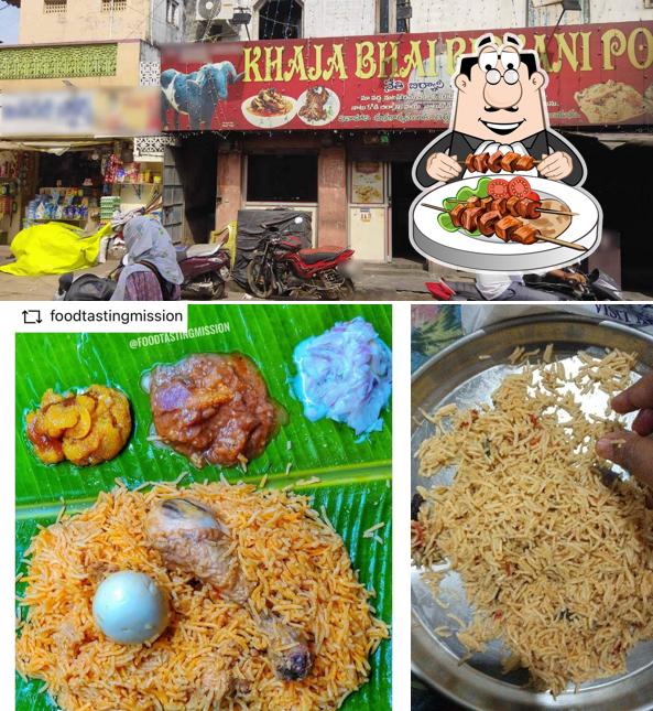 Check out the photo displaying food and exterior at Khaja Bhai Biryani