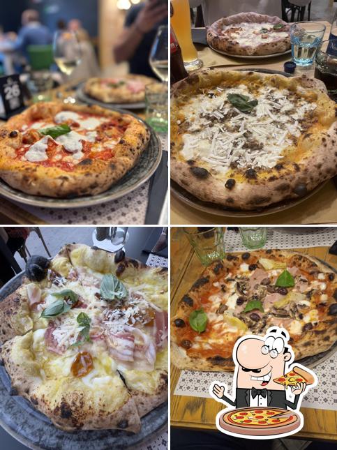 Ordina tra le svariate varianti di pizza