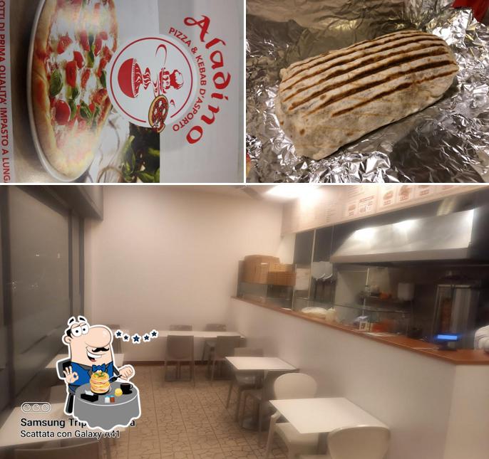 La immagine della cibo e interni di Pizza Kebab Aladino