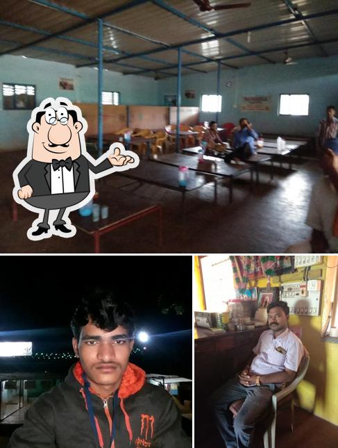 The interior of Rangeela Punjabi Dhaba