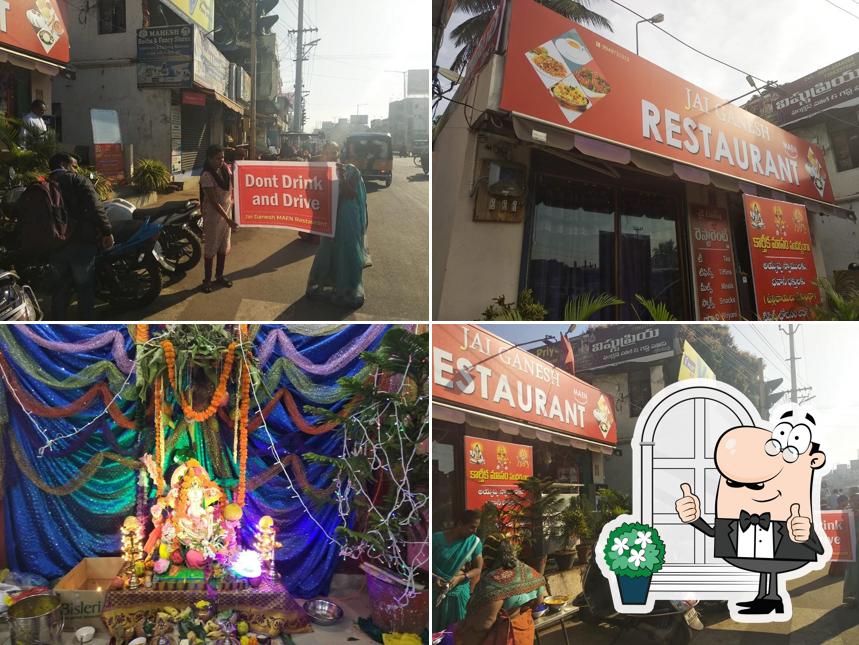 Check out how Jai Ganesh MAEN Restaurant looks outside
