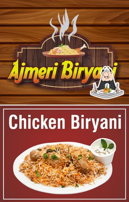 Food at Ajmeri Biryani