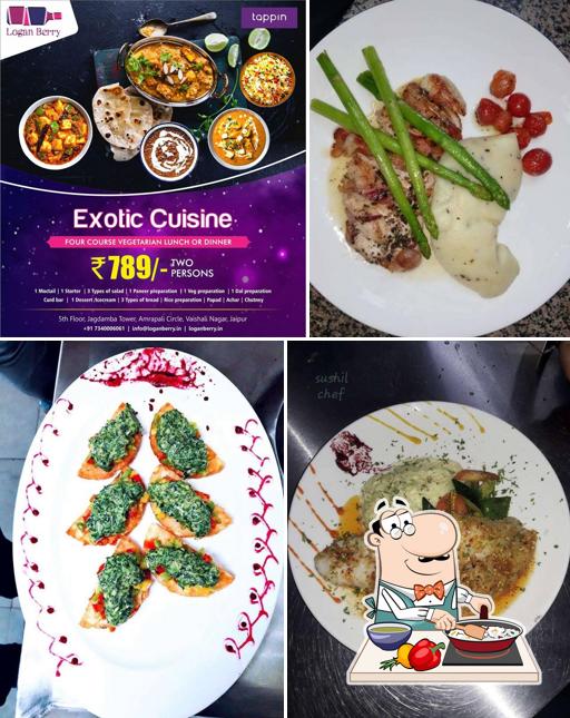 Paella at Logan Berry Sky Lounge