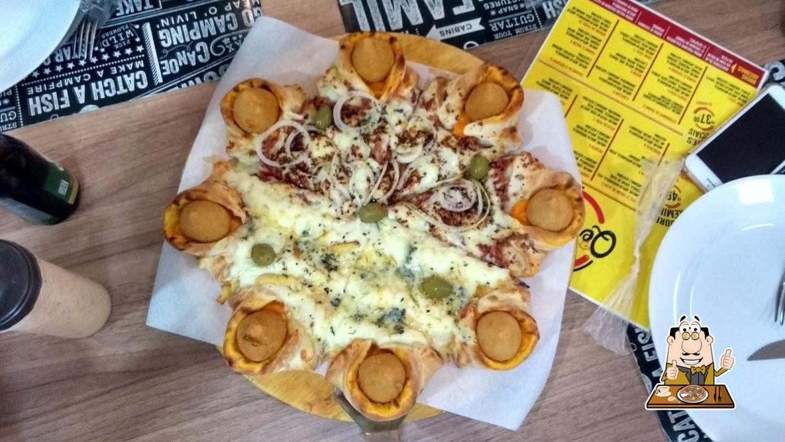No Qê Pizza Delivery, você pode desfrutar de pizza
