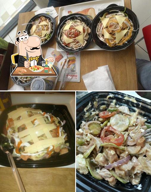 Food at Subway Avani River Side Mall