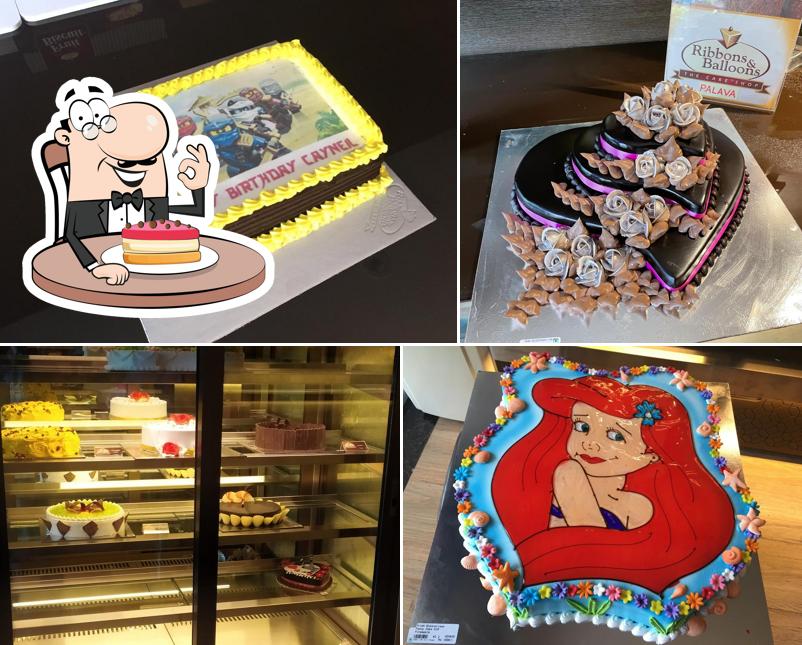 Look at the image of Ribbons and Balloons - The Cake Shop