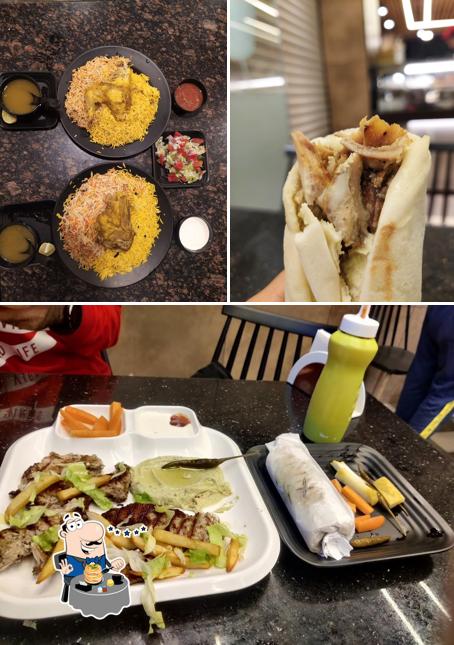 Meals at Al Amal Cafe