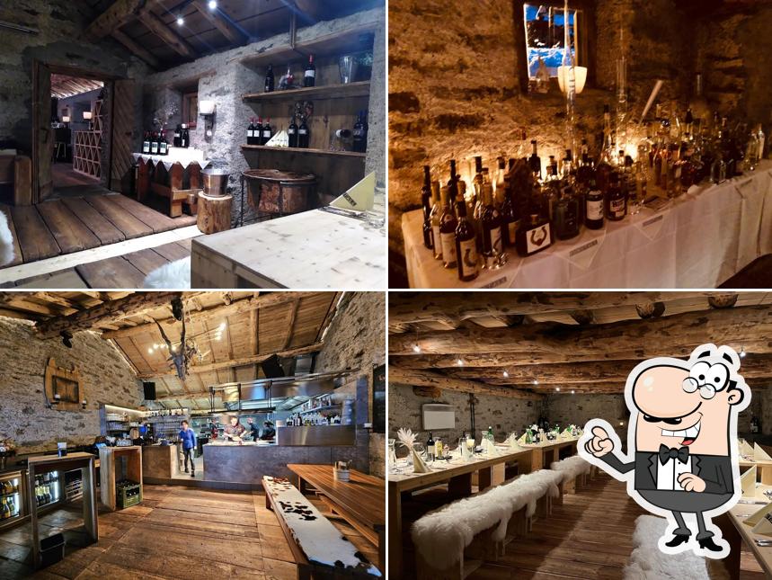 Dai un'occhiata agli interni di Restaurant Kuhstall