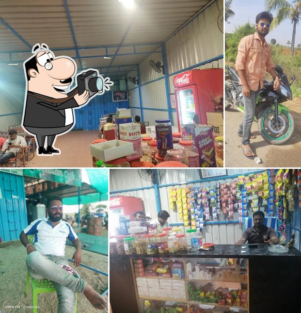 Here's an image of Indian cafe