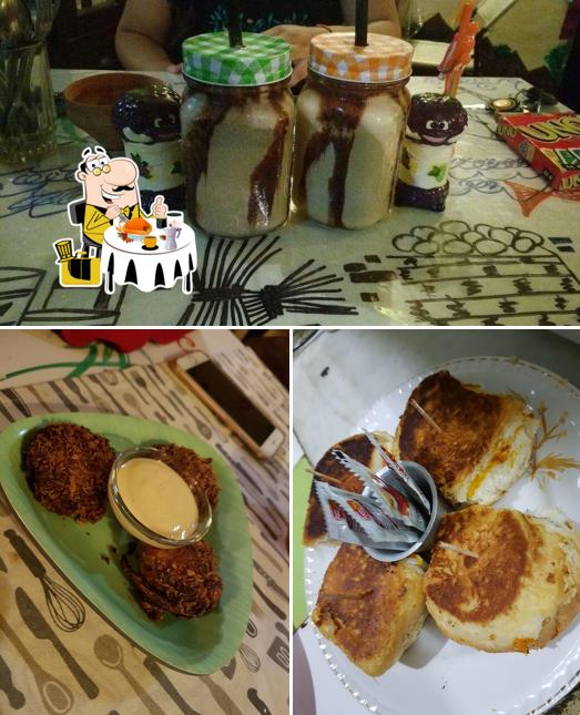 Food at Charlie's Corner (Cafe)